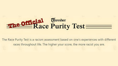Race Purity Test race purity